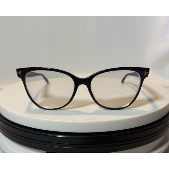 Tom Ford TF5291 005 Eyeglass Frames Black Cat Eye 55□16 140 Italy main image 7